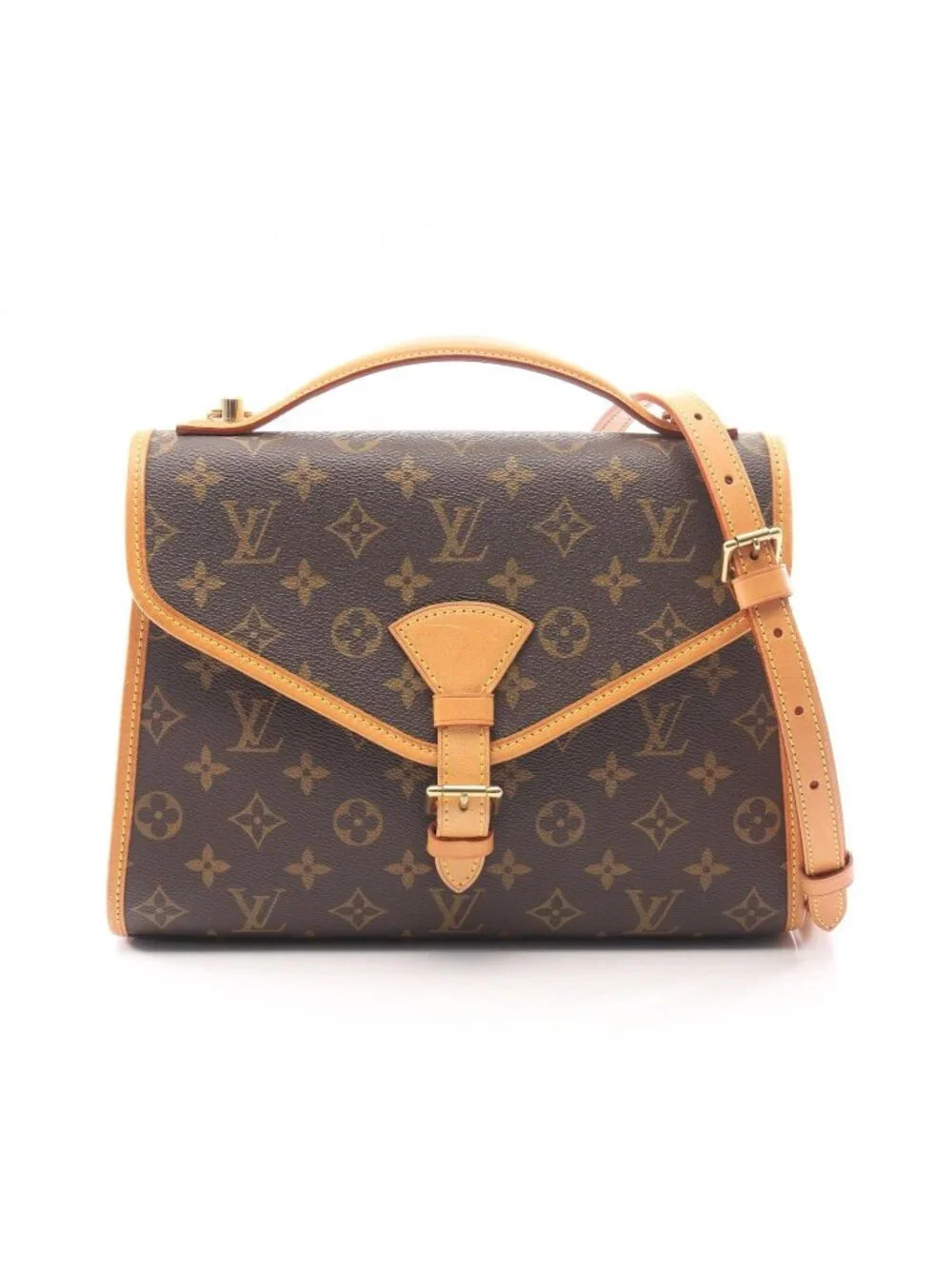 Louis Vuitton Handbag Bel Air Monogram 2-Way Canvas Leather